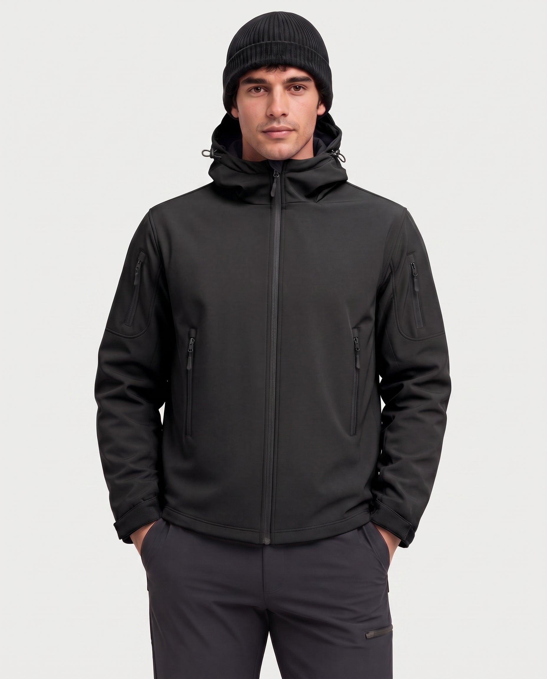 Men's Heated Softshell Jacket | Battery Electric Winter Snowboard
