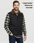 Men's Graphene Heated Utility Vest (Fleece-Lined),M882535