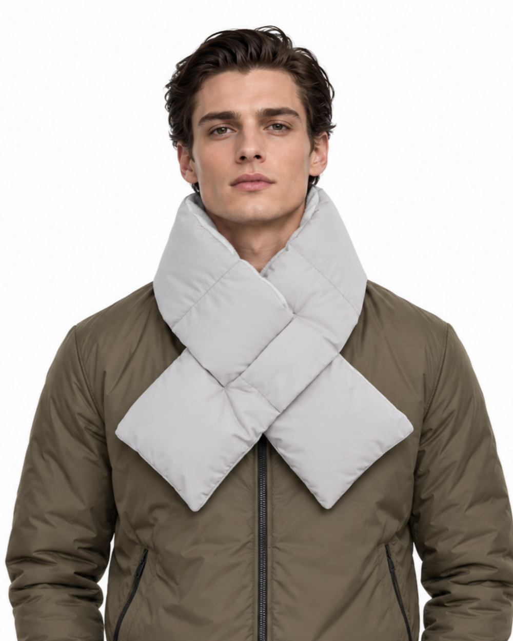 Men's Puffer 1-Zone Graphene Heated Scarf
