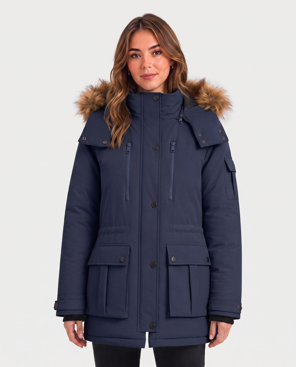 Women's Parka 4-Zone Graphene Heated Coat