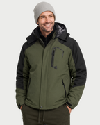 Men's Fur-Lined 6-Zone Graphene Heated Jacket