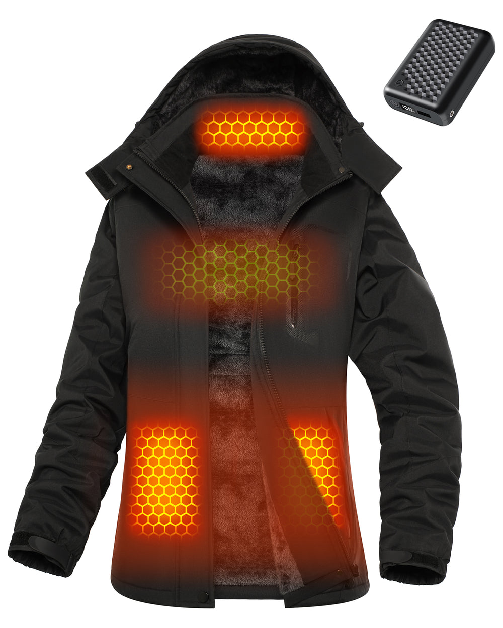 Women's Hardshell 6-Zone Graphene Heated Jacket