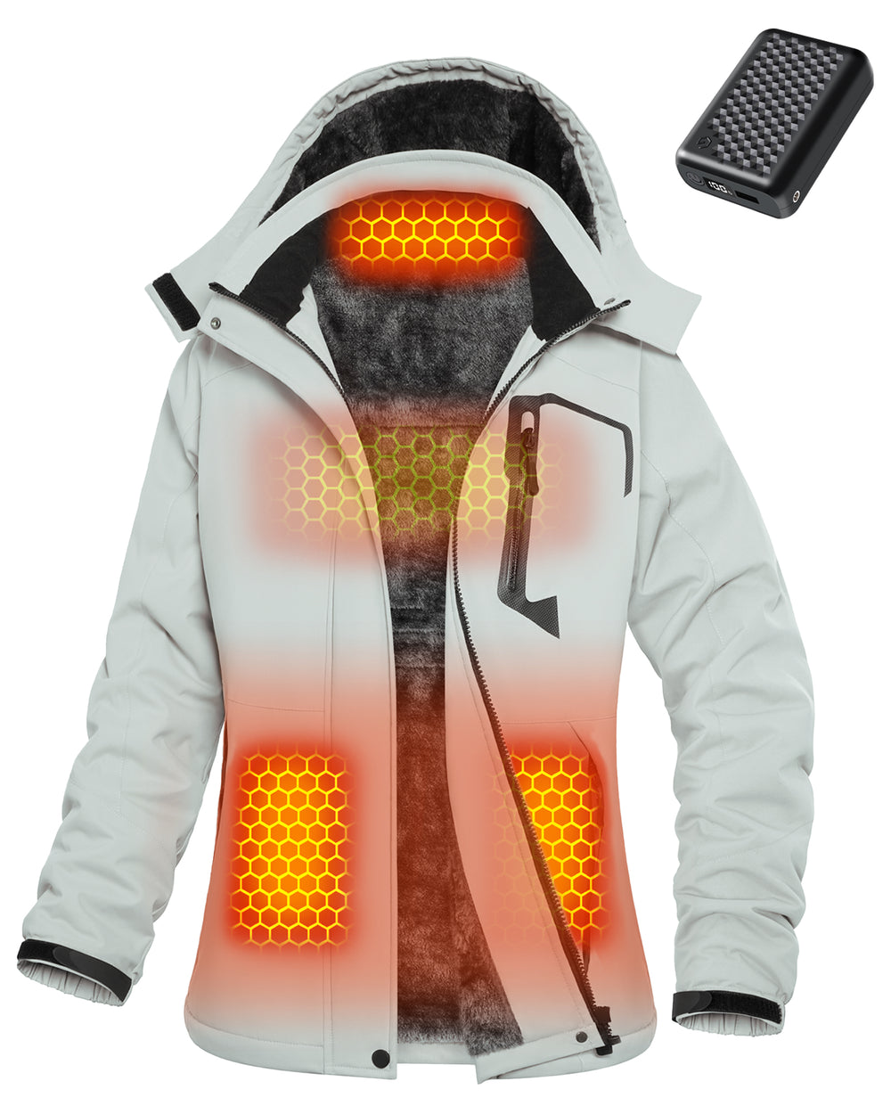 Women's Hardshell 6-Zone Graphene Heated Jacket