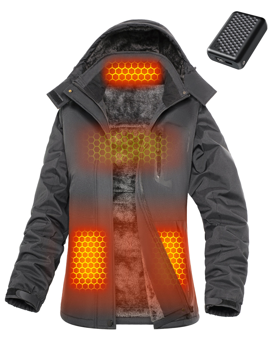 Women's Hardshell 6-Zone Graphene Heated Jacket