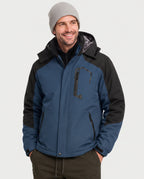Men's Fur-Lined 6-Zone Graphene Heated Jacket