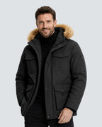 Men's Cargo Parka 6-Zone Graphene Heated Jacket