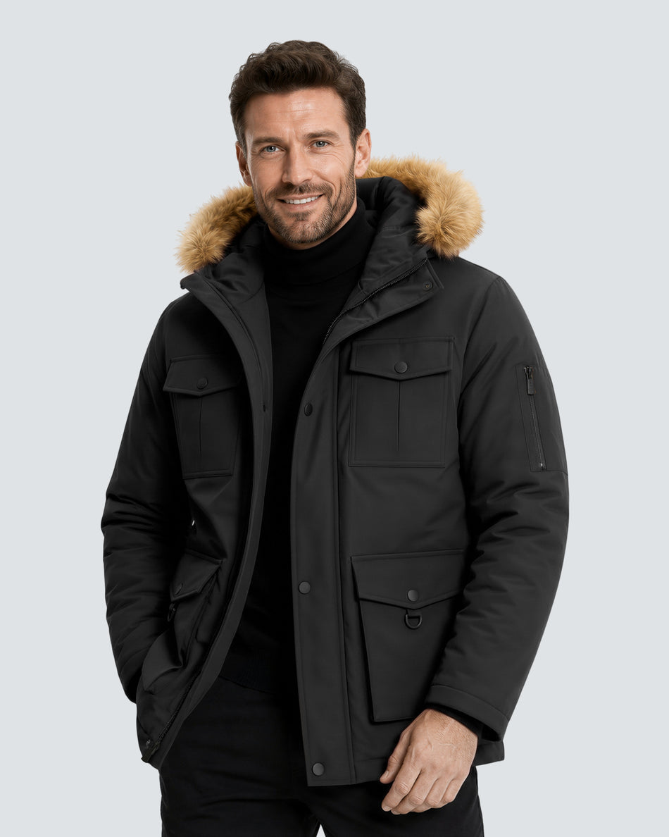 Men's Cargo Parka 6-Zone Graphene Heated Jacket