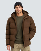 Men's Waterproof Puffer 6-Zone Graphene Heated Jacket