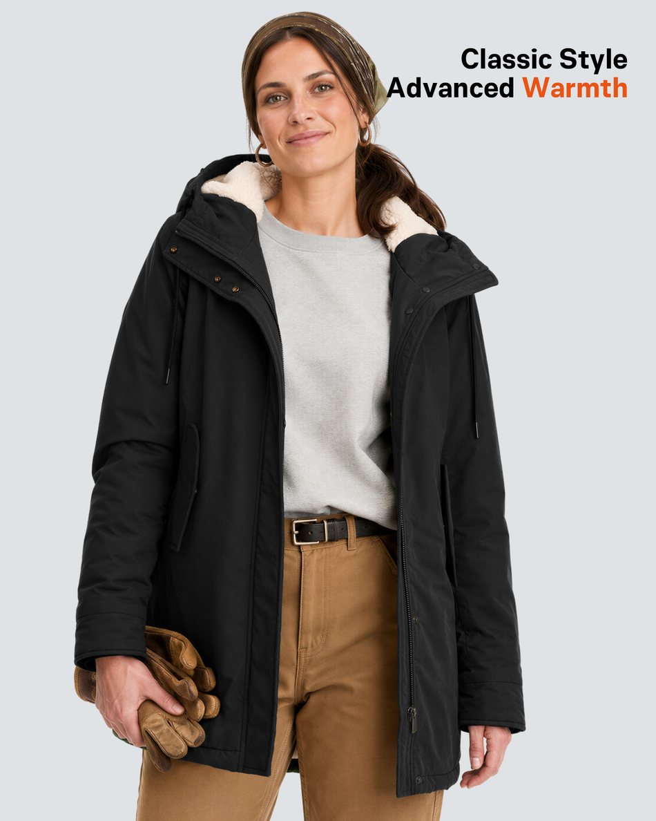 Women's Sherpa-Lined 6-Zone Graphene Heated Jacket