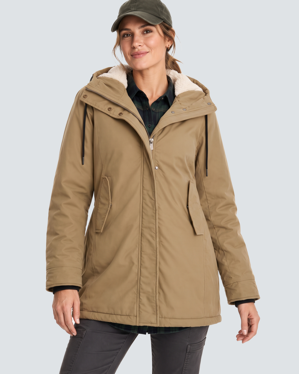Women's Sherpa-Lined 6-Zone Graphene Heated Jacket