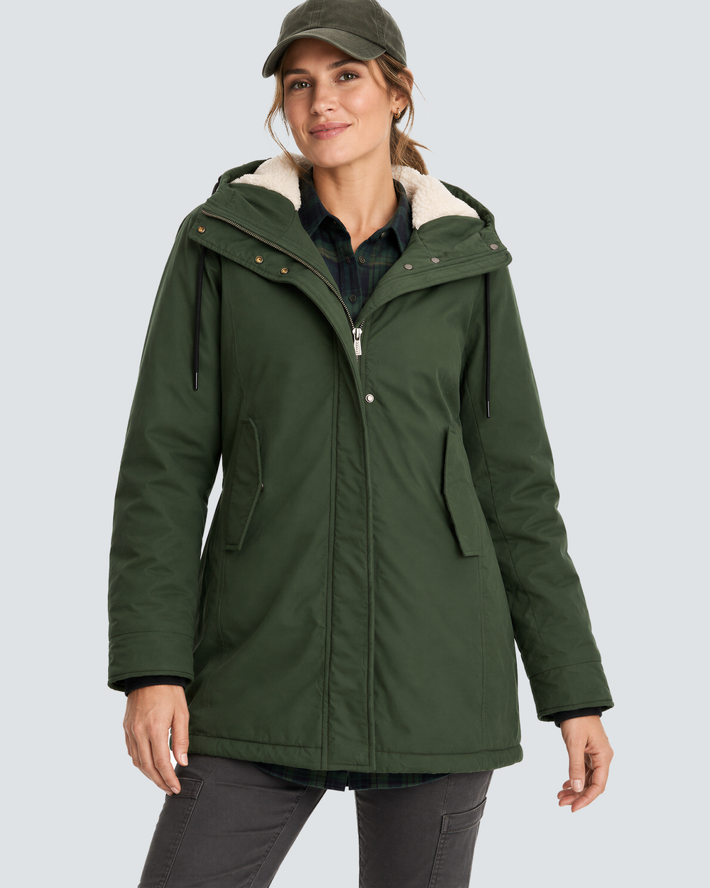 Women's Sherpa-Lined 6-Zone Graphene Heated Jacket