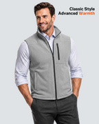 Men's Lightweight Zip-Up 4-Zone Graphene Heated Vest