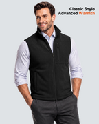 Men's Lightweight Zip-Up 4-Zone Graphene Heated Vest