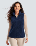 Women's Sherpa Fleece 4-Zone Graphene Heated Vest