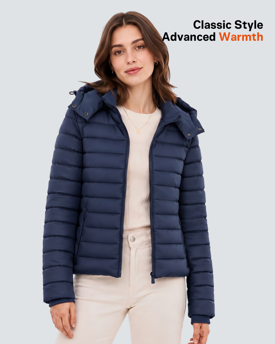 Women's Lightweight Puffer 6-Zone Graphene Heated Jacket