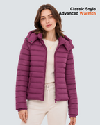 Women's Lightweight Puffer 6-Zone Graphene Heated Jacket
