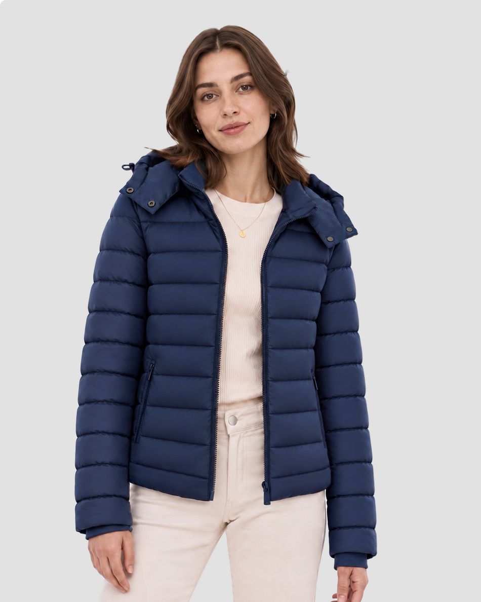 Women's Lightweight Puffer 6-Zone Graphene Heated Jacket