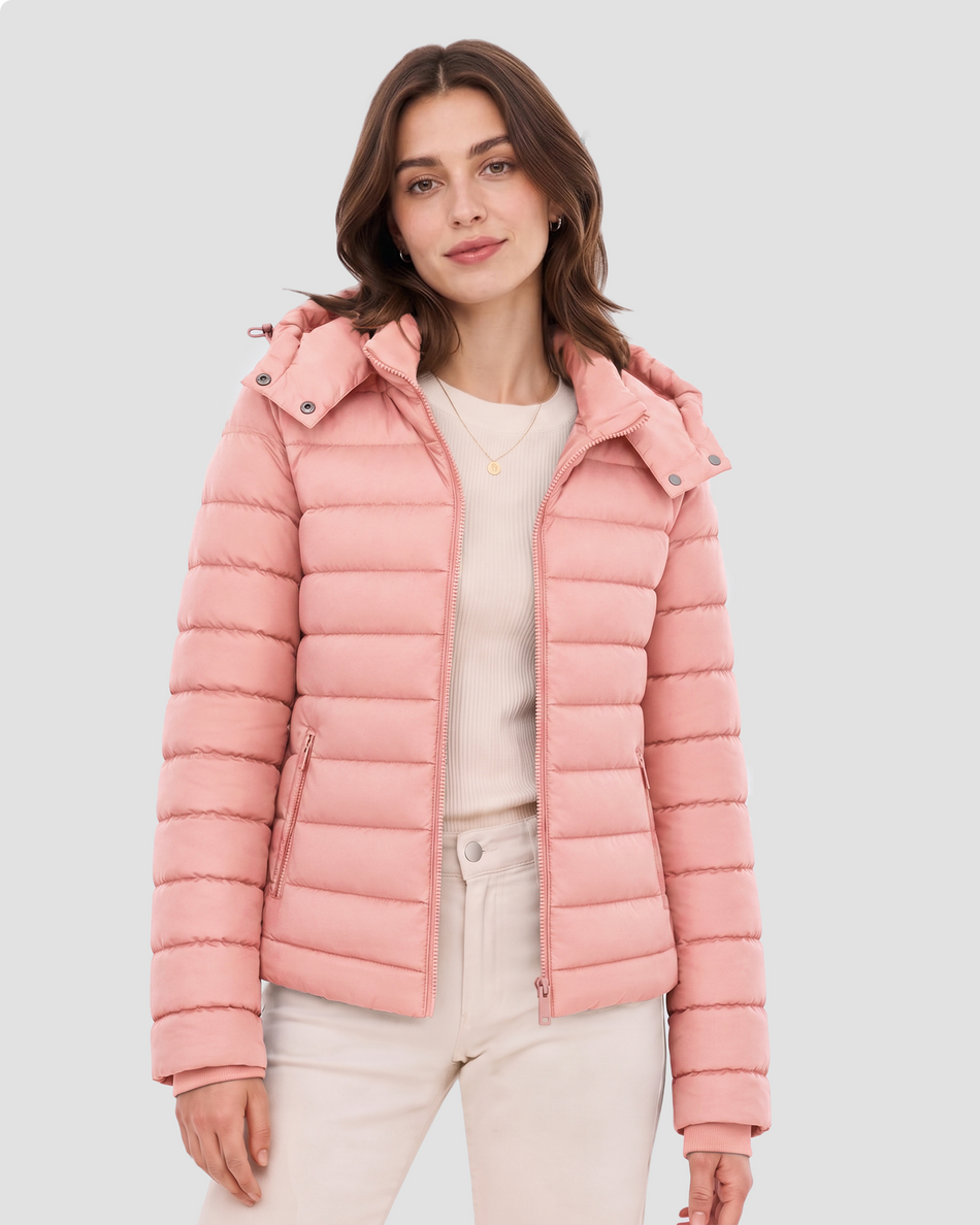 Women's Lightweight Puffer 6-Zone Graphene Heated Jacket