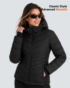Women's Slimming Puffer 6-Zone Graphene Heated Jacket