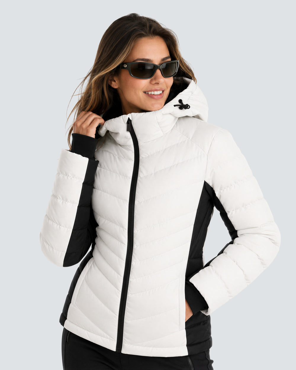 Women's Slimming Puffer 6-Zone Graphene Heated Jacket