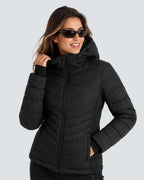 Women's Slimming Puffer 6-Zone Graphene Heated Jacket