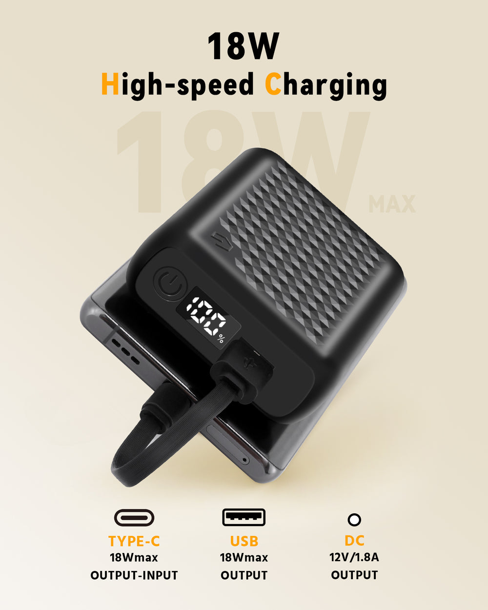 Wulcea Battery (12V 18400mAh)