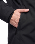Women's Long Lightweight Heated Rain Jacket,GW882427