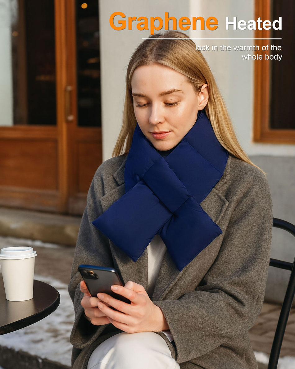 Women's Graphene Heated Puffer Scarf,W882504