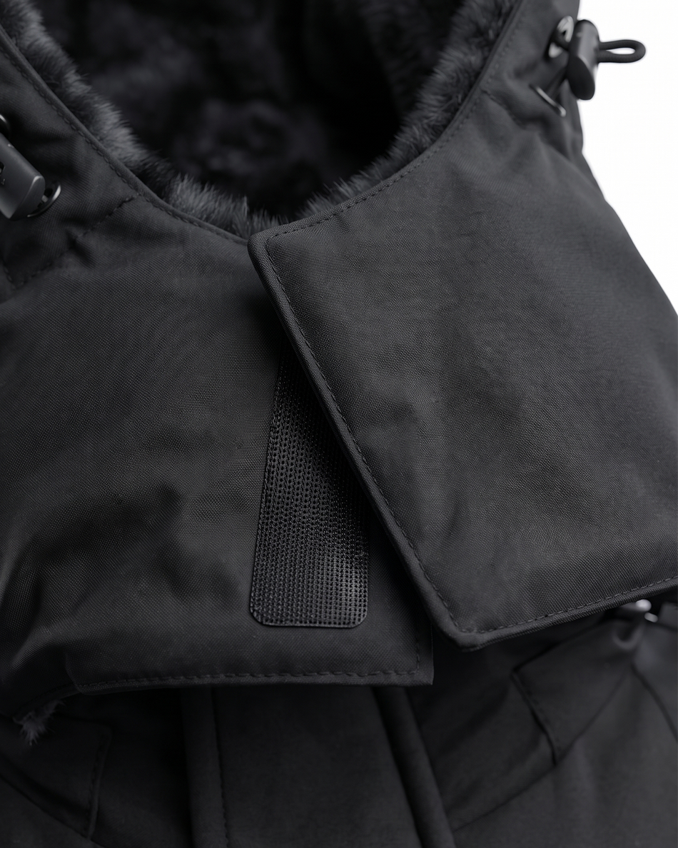 Men's Fur-Lined 6-Zone Graphene Heated Jacket