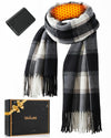 Women's Plaid 1-Zone Graphene Heated Scarf