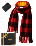 Women's Plaid 1-Zone Graphene Heated Scarf