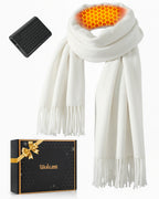 Women's Solid Color 1-Zone Graphene Heated Scarf