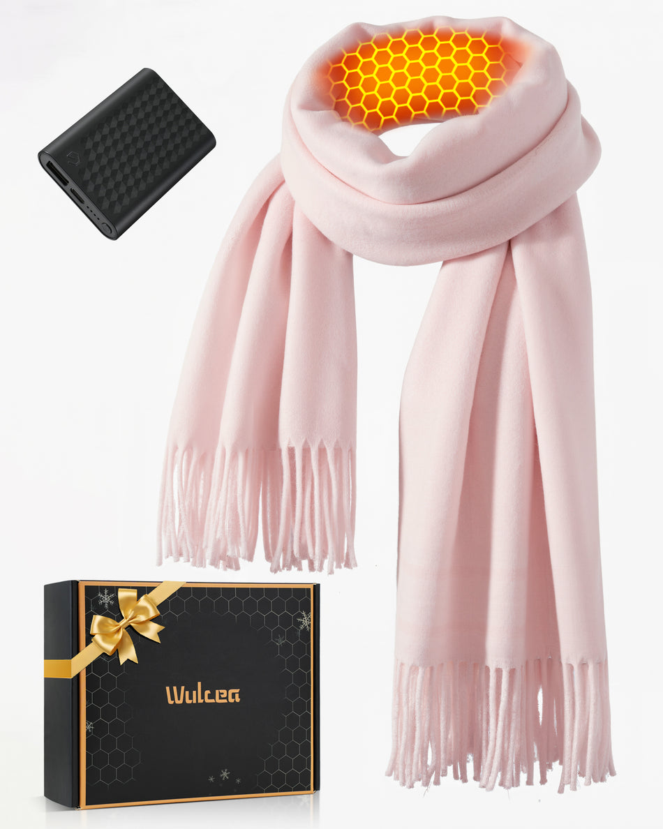 Women's Solid Color 1-Zone Graphene Heated Scarf