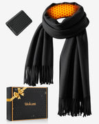 Women's Solid Color 1-Zone Graphene Heated Scarf