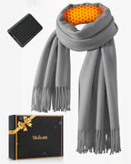 Women's Solid Color 1-Zone Graphene Heated Scarf