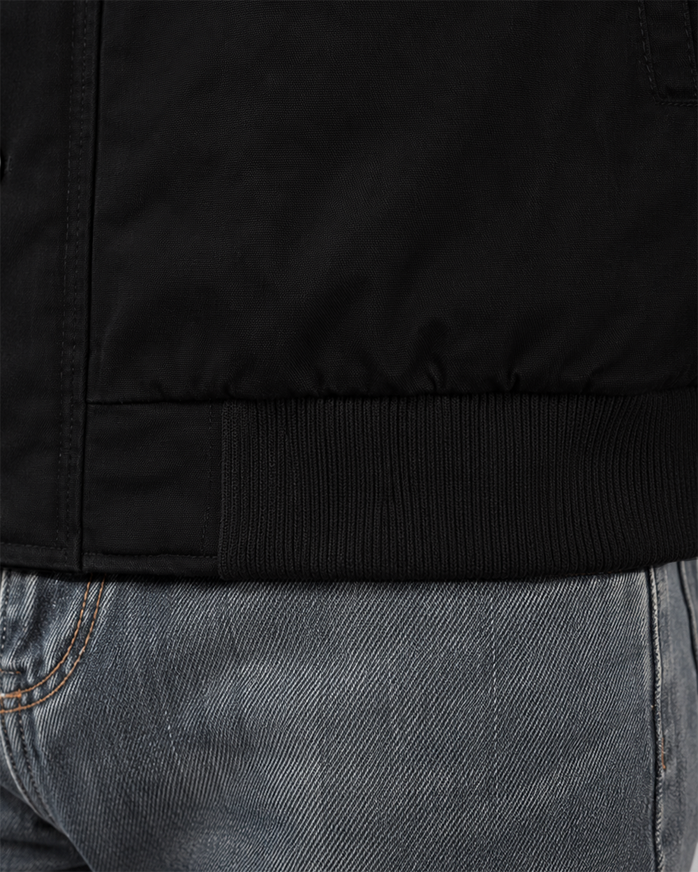 Men's Fleece-Lined Zip-Up Denim 6-Zone Graphene Heated Jacket
