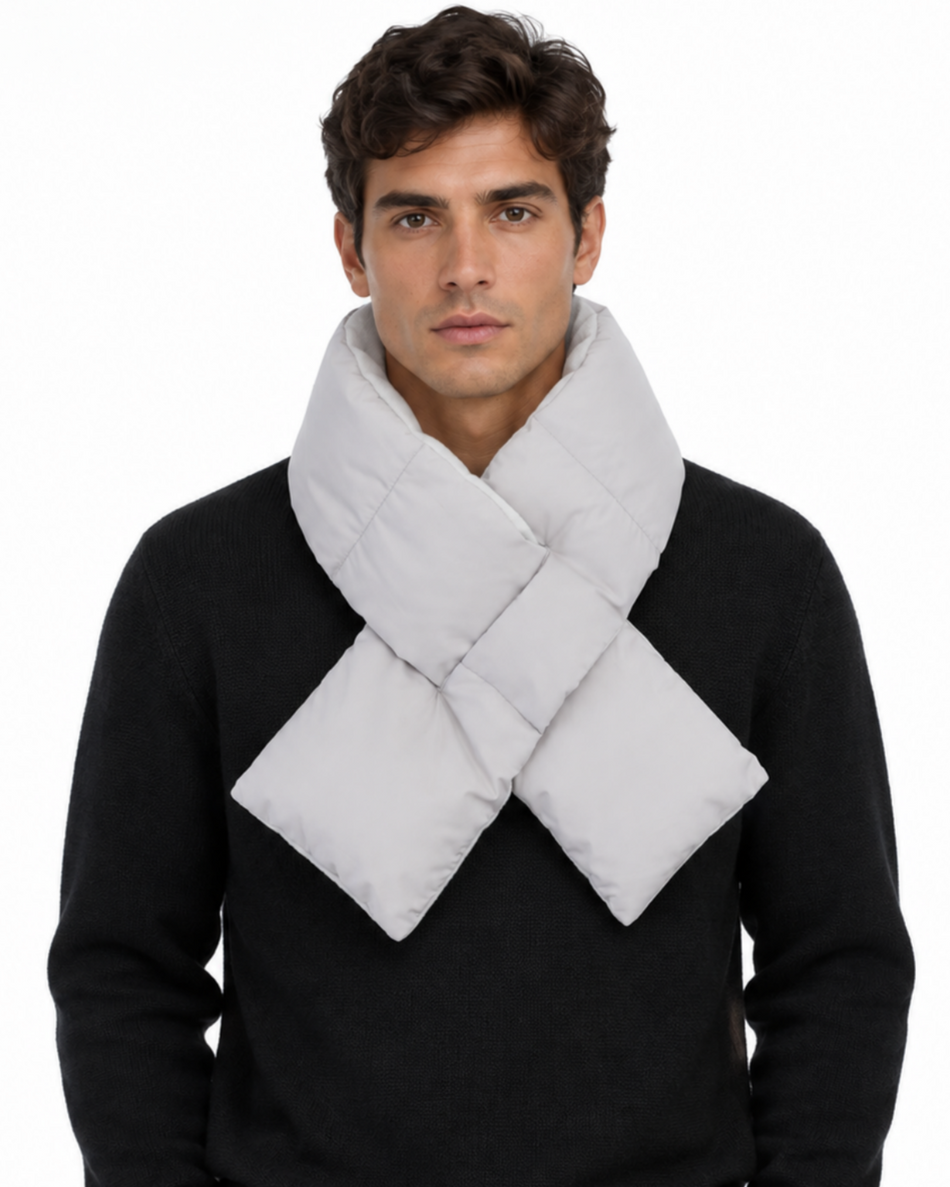 Men's Graphene Heated Puffer Scarf,M882504