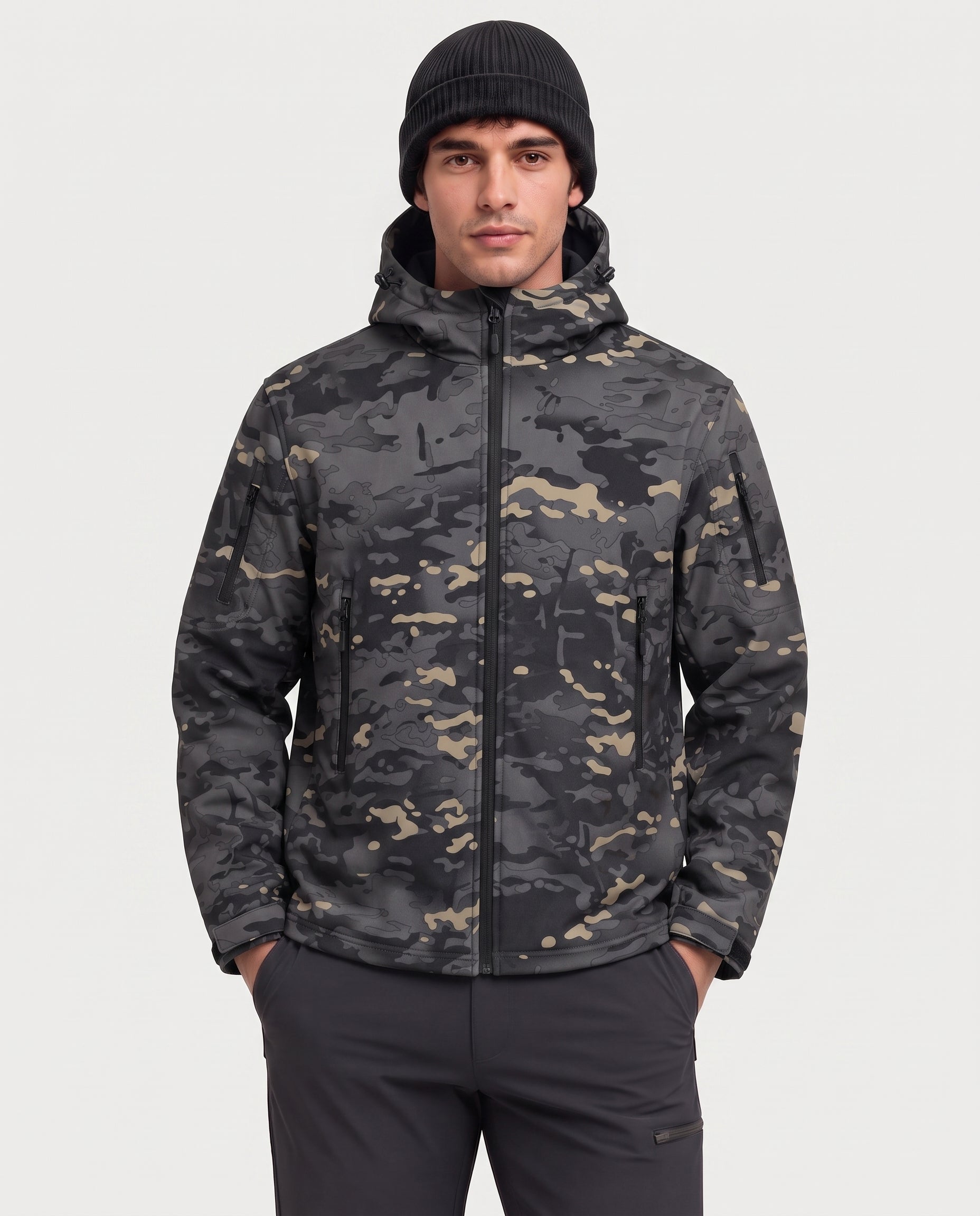 Men's Heated Softshell Jacket | Battery Electric Winter Snowboard
