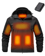 Men's High-Pocket Softshell 6-Zone Graphene Heated Jacket