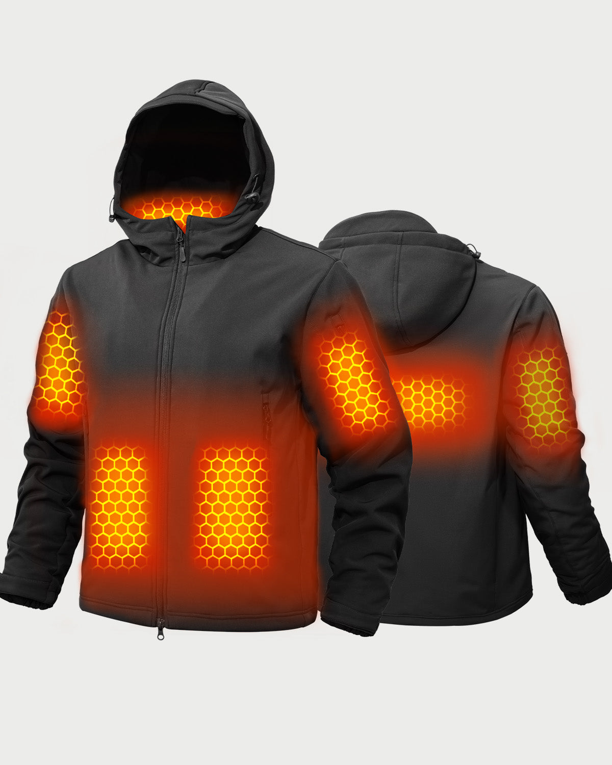Men's Tactical Heated Jacket (Softshell),M882402