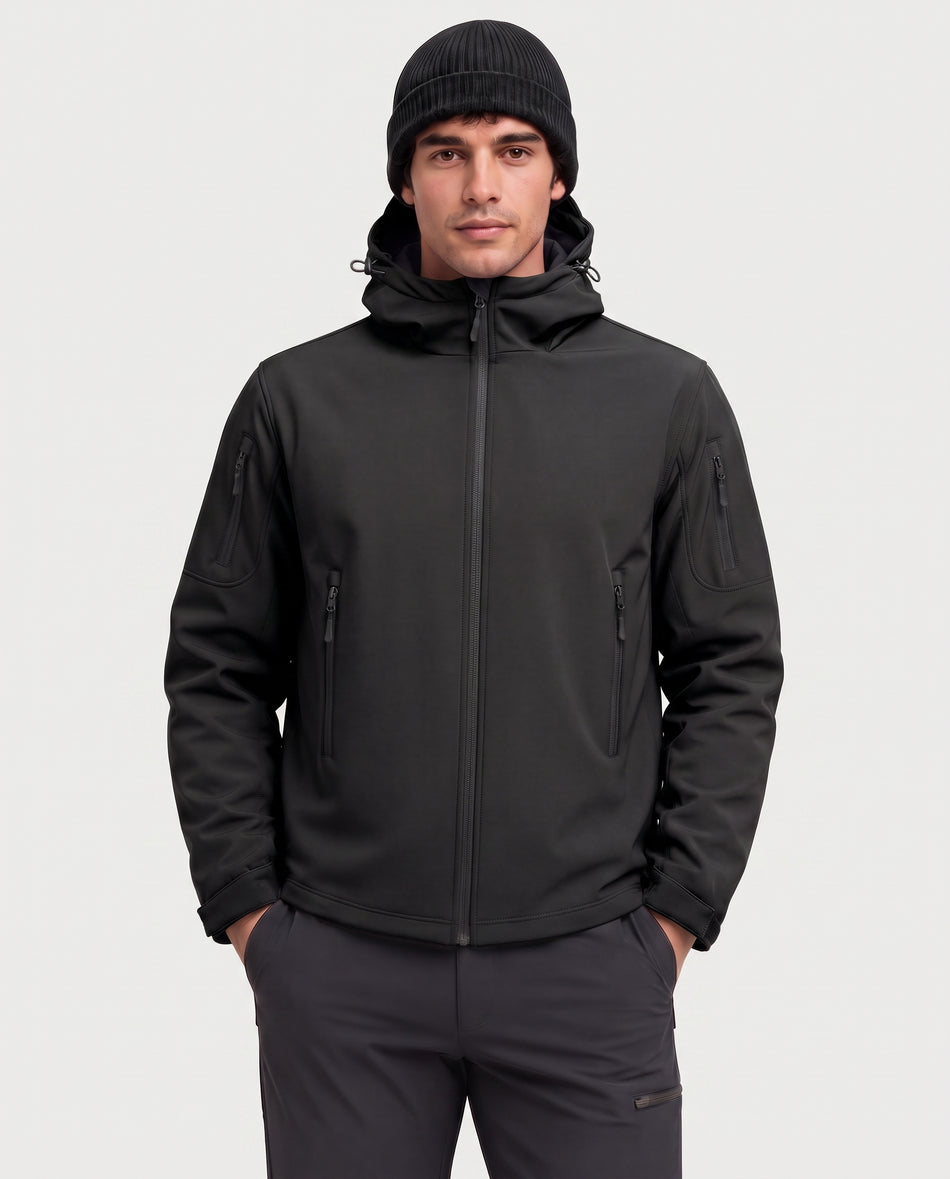 Men's High-Pocket Softshell 6-Zone Graphene Heated Jacket