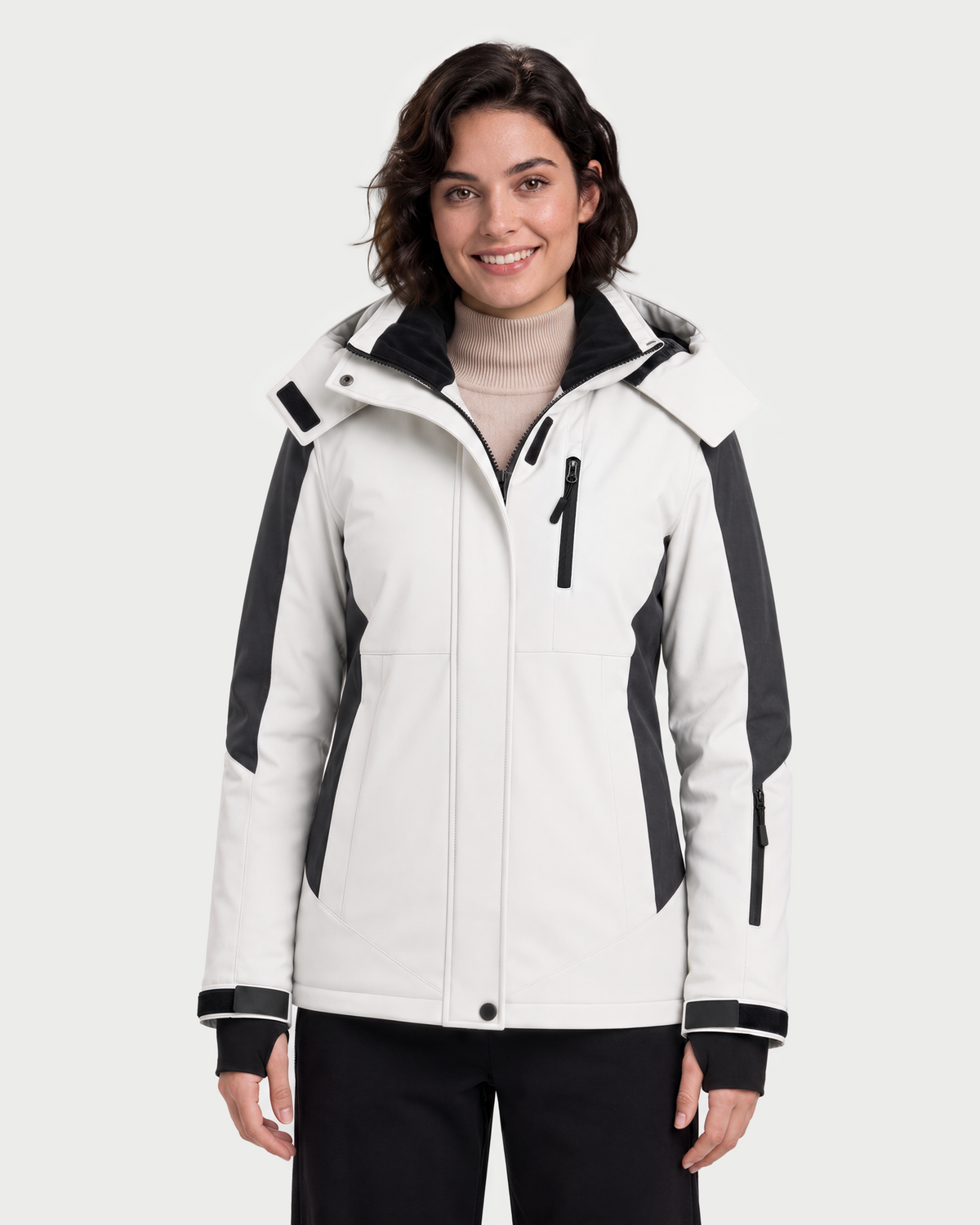 Women's Ski Heated Jacket (Color-Blocked),W88409
