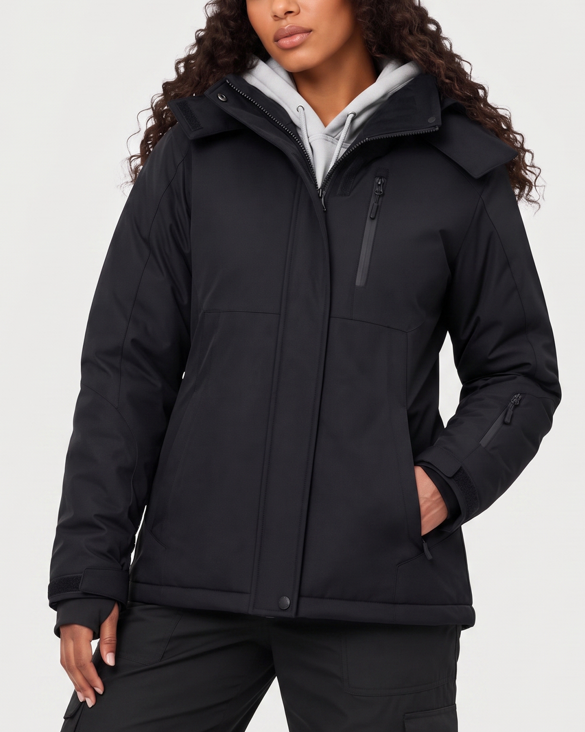 Women's Ski Heated Jacket (Color-Blocked),W88409