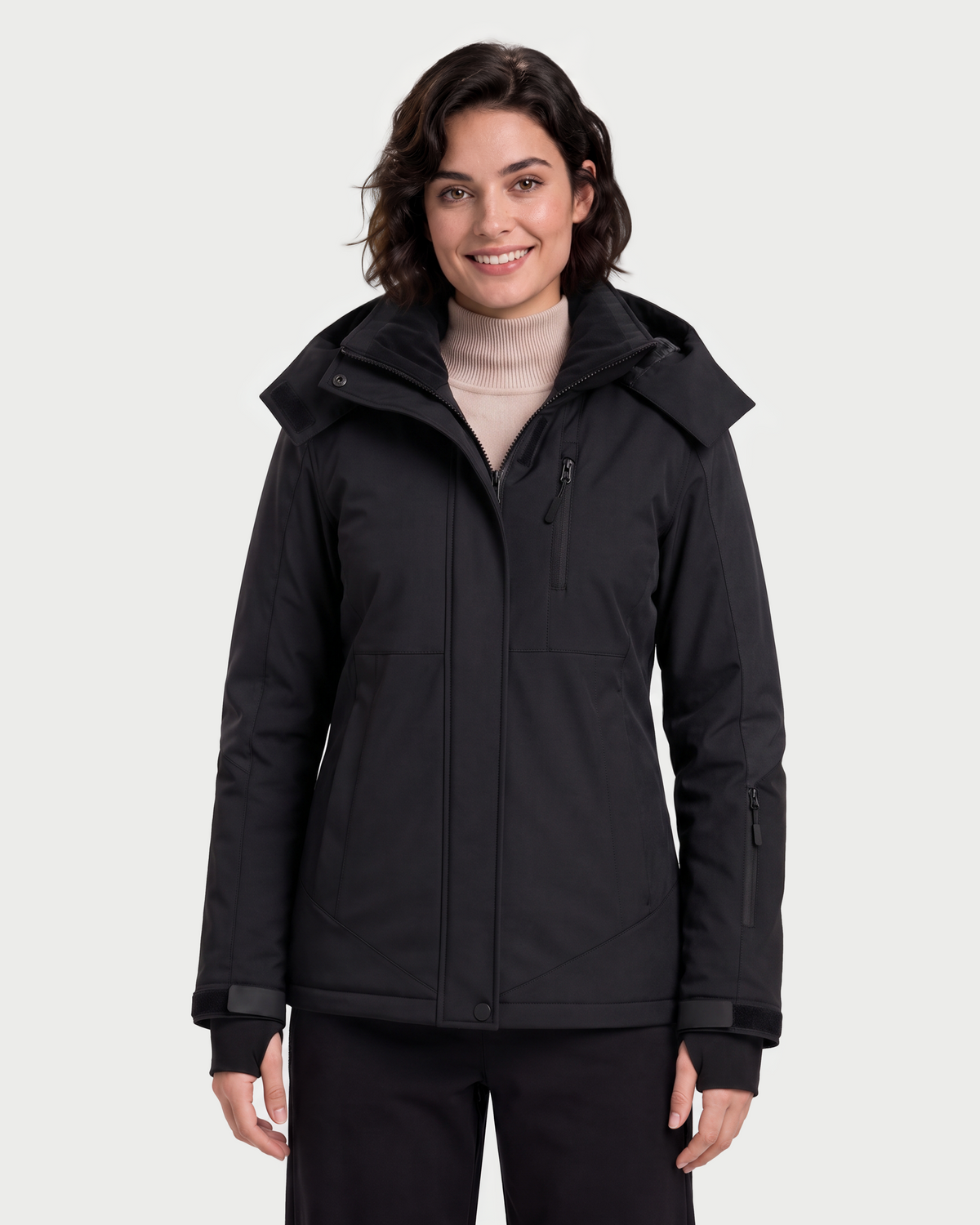Women's Ski Heated Jacket (Color-Blocked),W88409