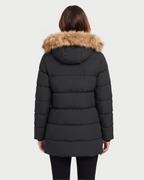 Women's Long Heated Puffer Coat (Regular Fit),GW882411
