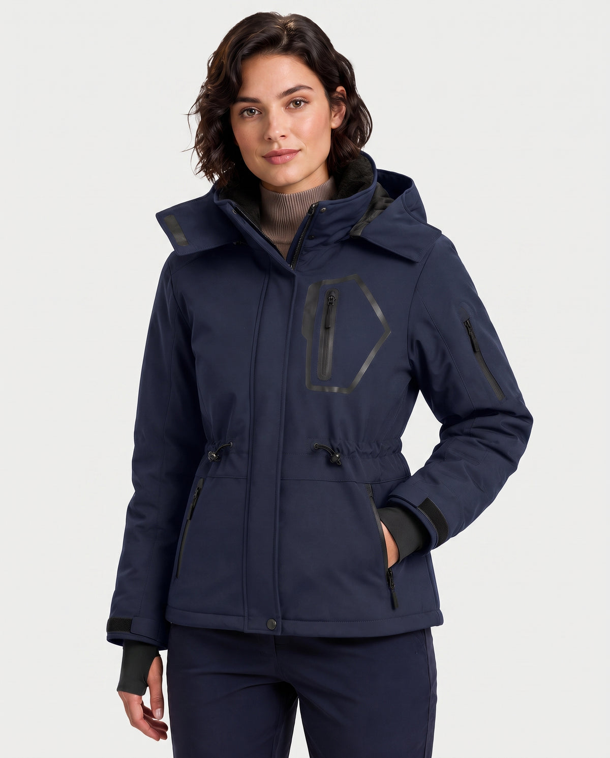 Women's Ski Heated Jacket (Adjustable Waist),W882412