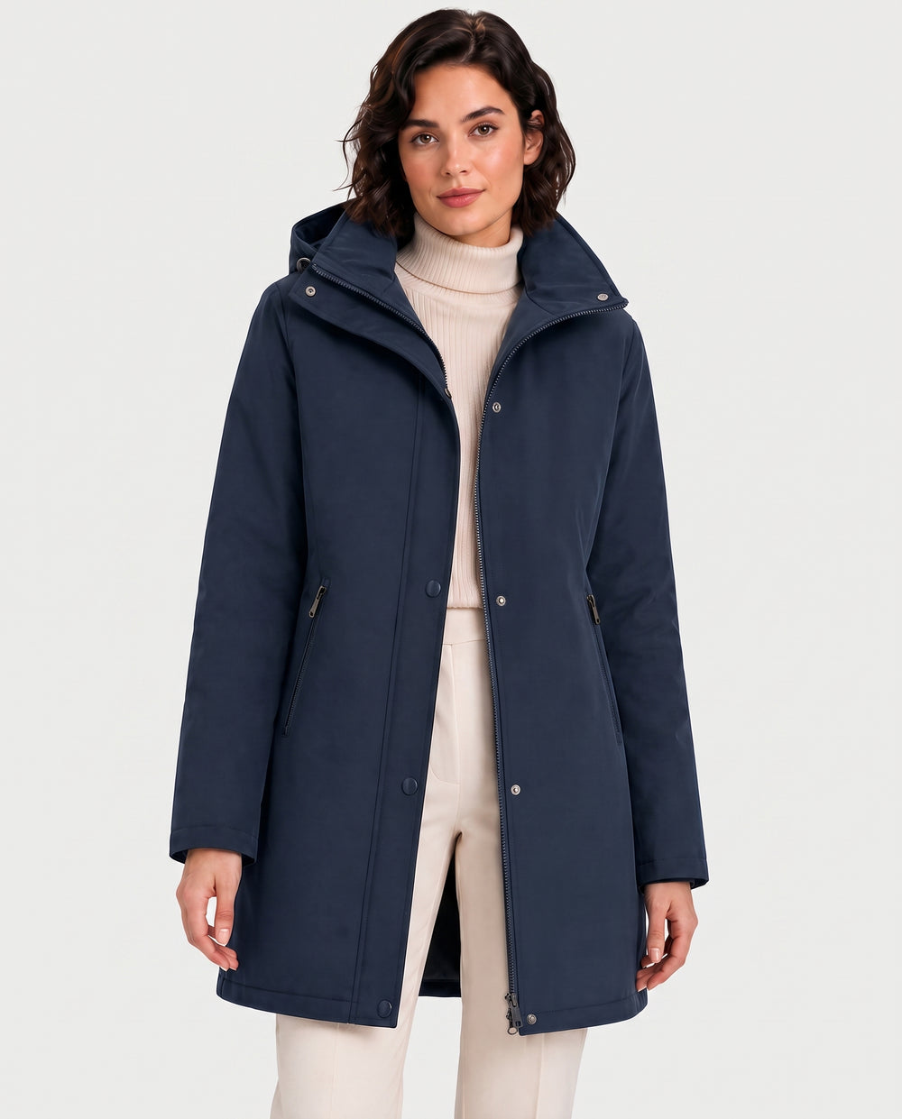 Women's Trench 6-Zone Graphene Heated Coat