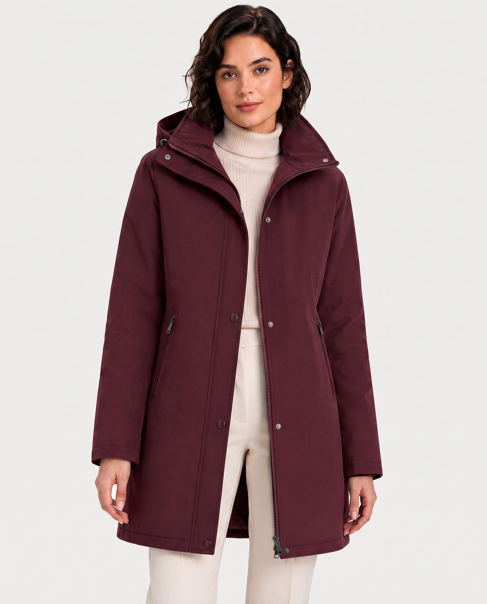 Women's Trench 6-Zone Graphene Heated Coat