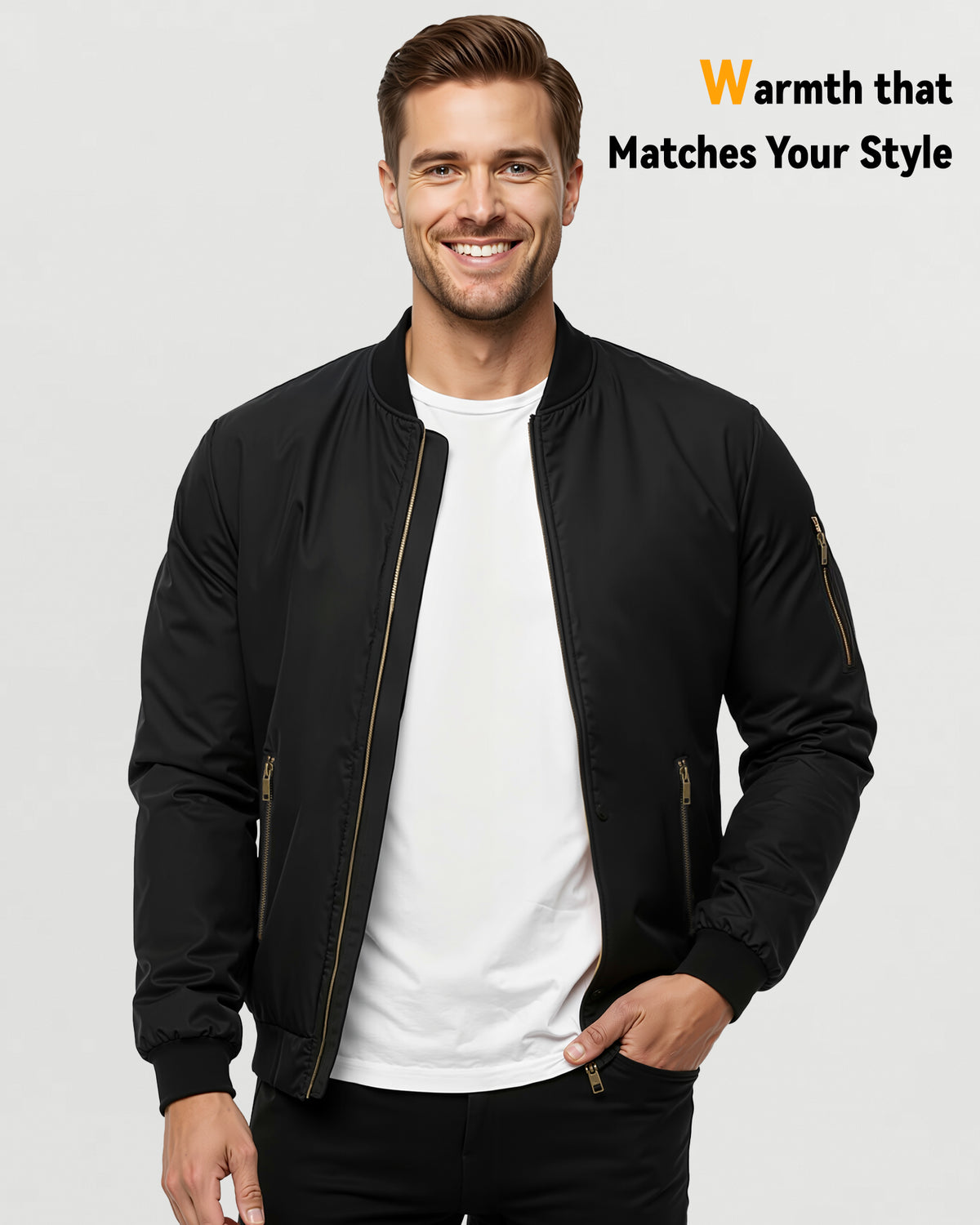 Men's Heated Jacket,M882533