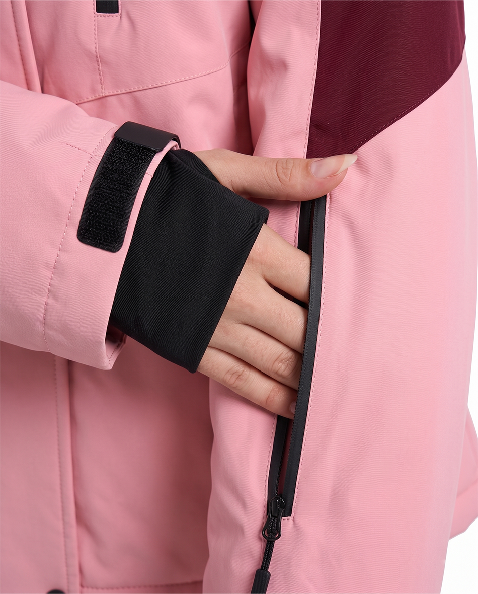 Women's Color-Block Hardshell 6-Zone Graphene Heated Jacket